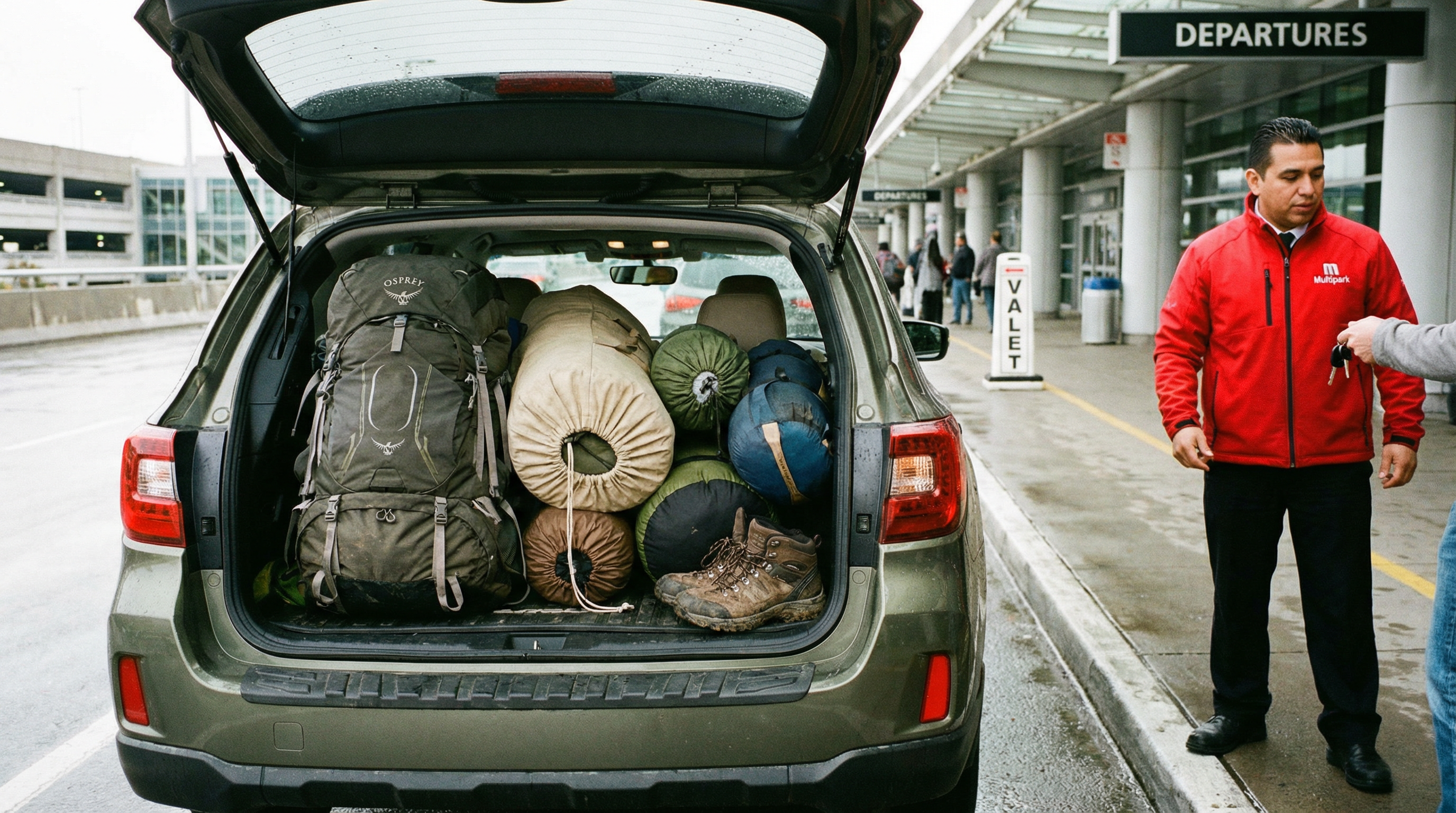 Carro Bagageira Cheia