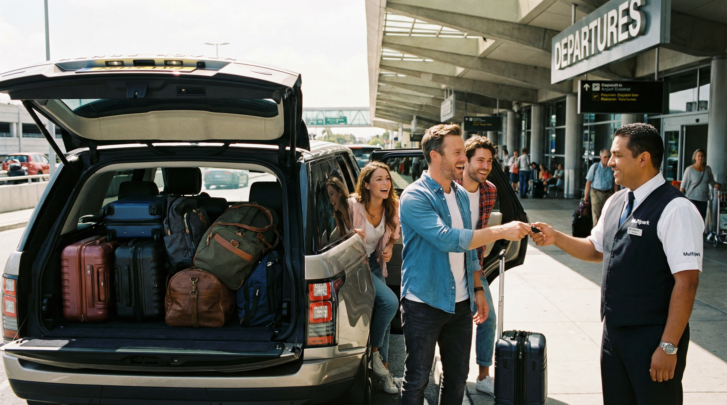 Chegada Aeroporto Grupo