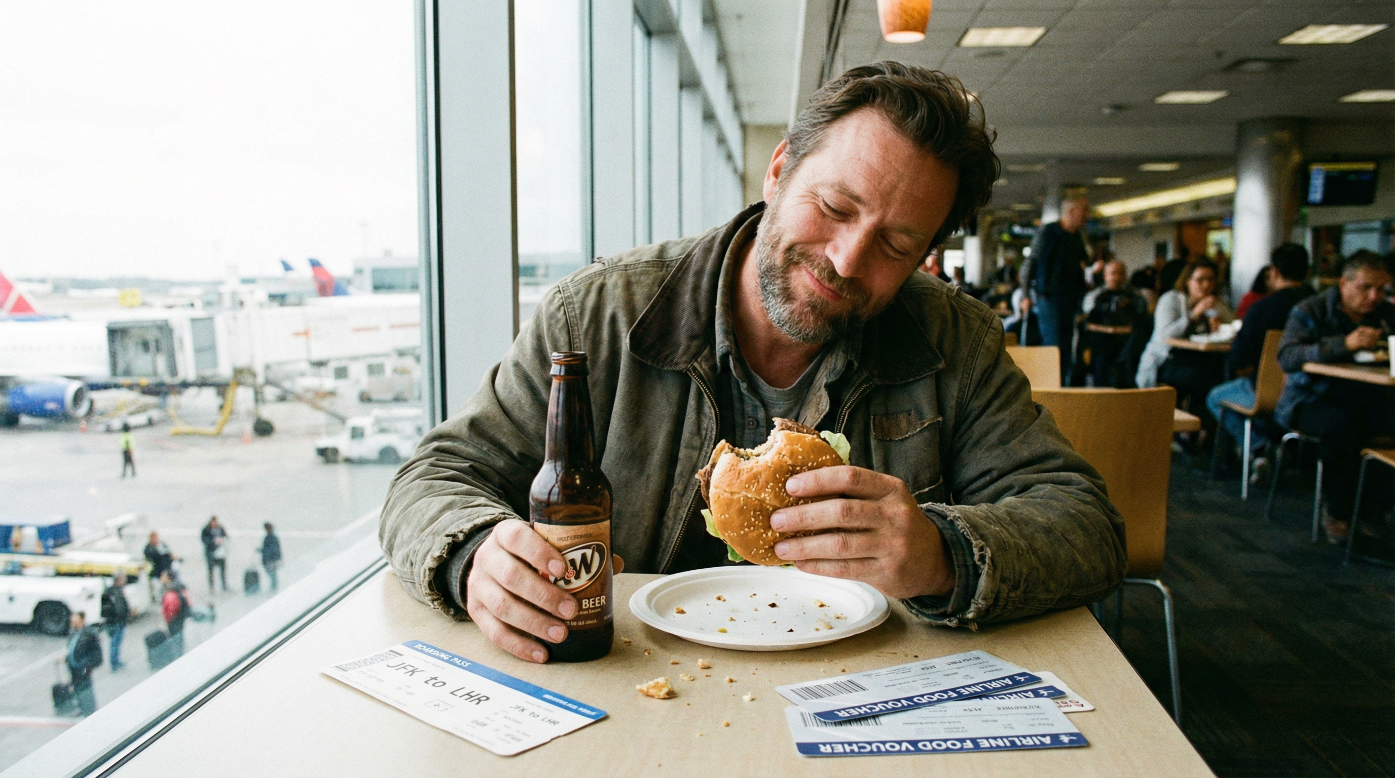 Passageiro Espera Aeroporto